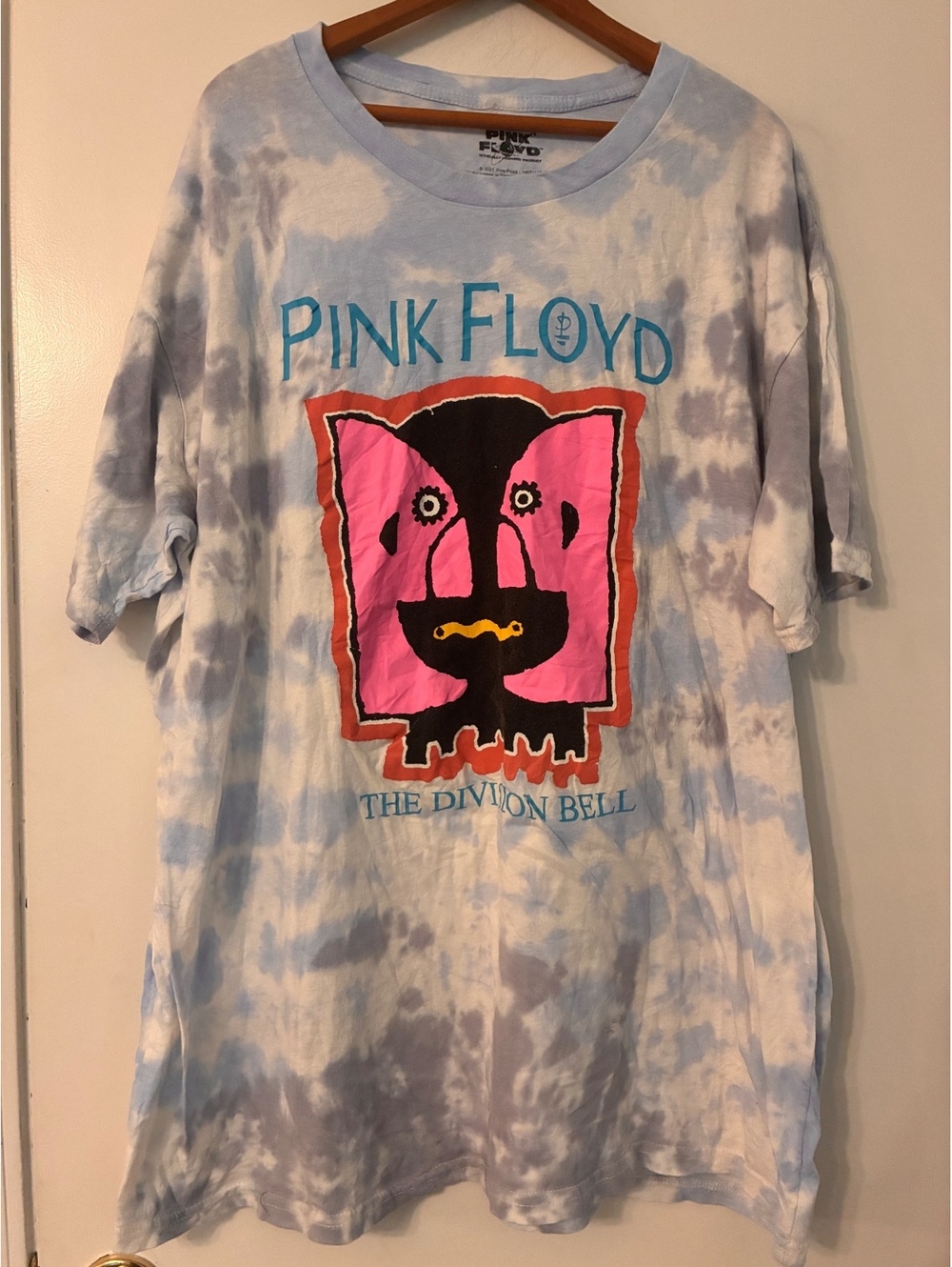 Pink Floyd The Division Bell Tie Dye Graphic T-Shirt … - Gem